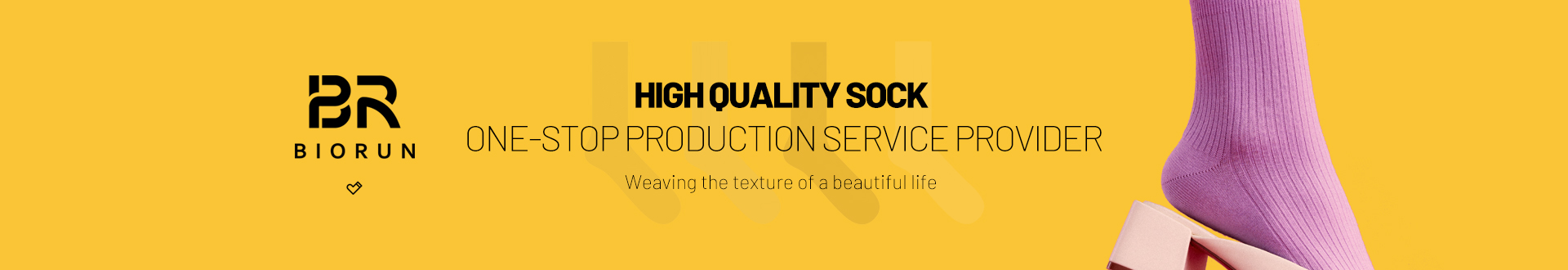High quality sock one-stop production service provider